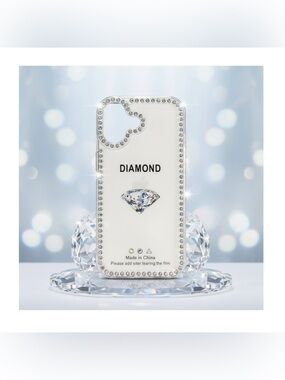 💎🆕💎 Diamond Supply Company Clear IPhone 17 Case with Rhinestone Accents